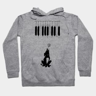 dog and music Hoodie